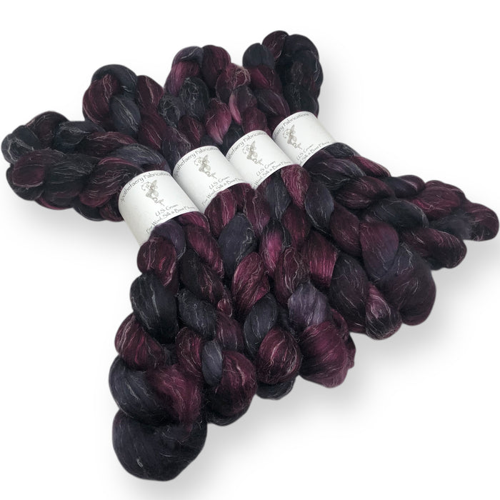 Long Night - US grown Wool, Silk and Bast Fiber Blend