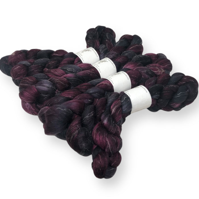 Long Night - US grown Wool, Silk and Bast Fiber Blend