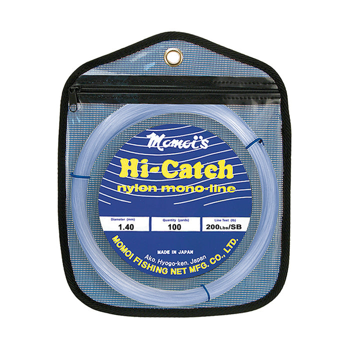 Momoi - Hi-Catch Monofilament Leader Material - Smoke Blue