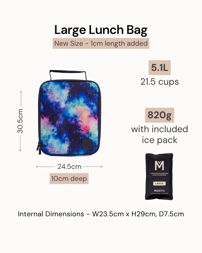 Montiico Large Insulated Lunch Bag - Sweetheart