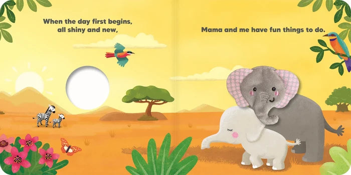 Mummy and Me Finger Puppet Board Book