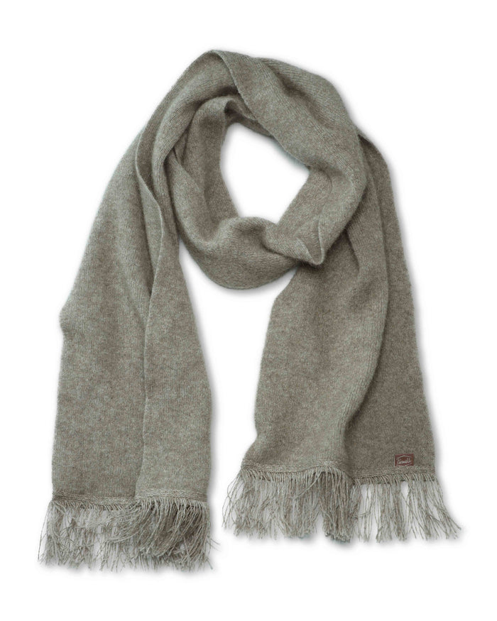 NZ BRUSHTAIL POSSUM FRINGE SCARF