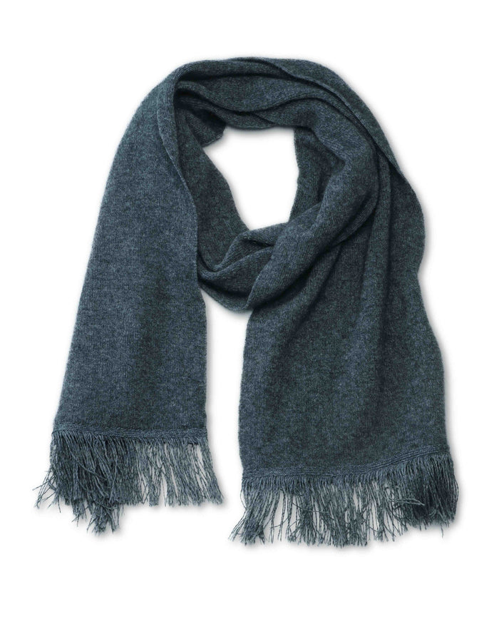 NZ BRUSHTAIL POSSUM FRINGE SCARF