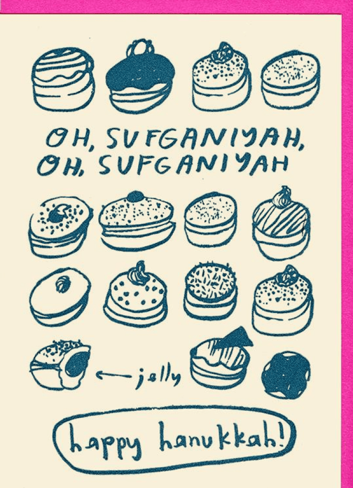 Oh Sufganiyah Holiday Card