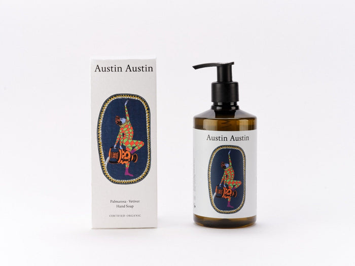 Palmarosa & Vetiver Organic Hand Soap, Silk Imp Edition | Austin Austin