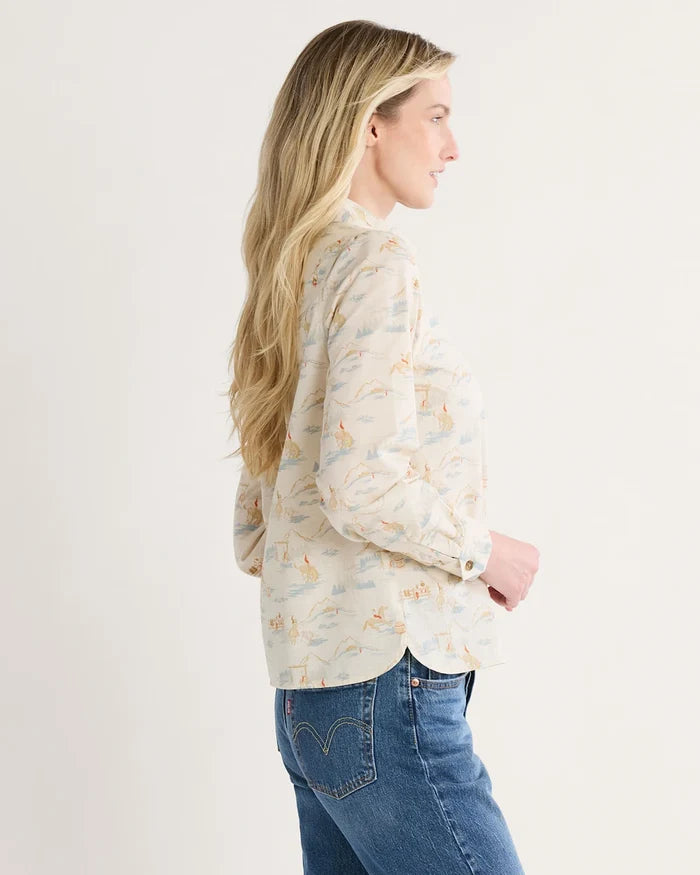 PENDLETON WOMEN'S WINONA PUFF-SLEEVE SHIRT
