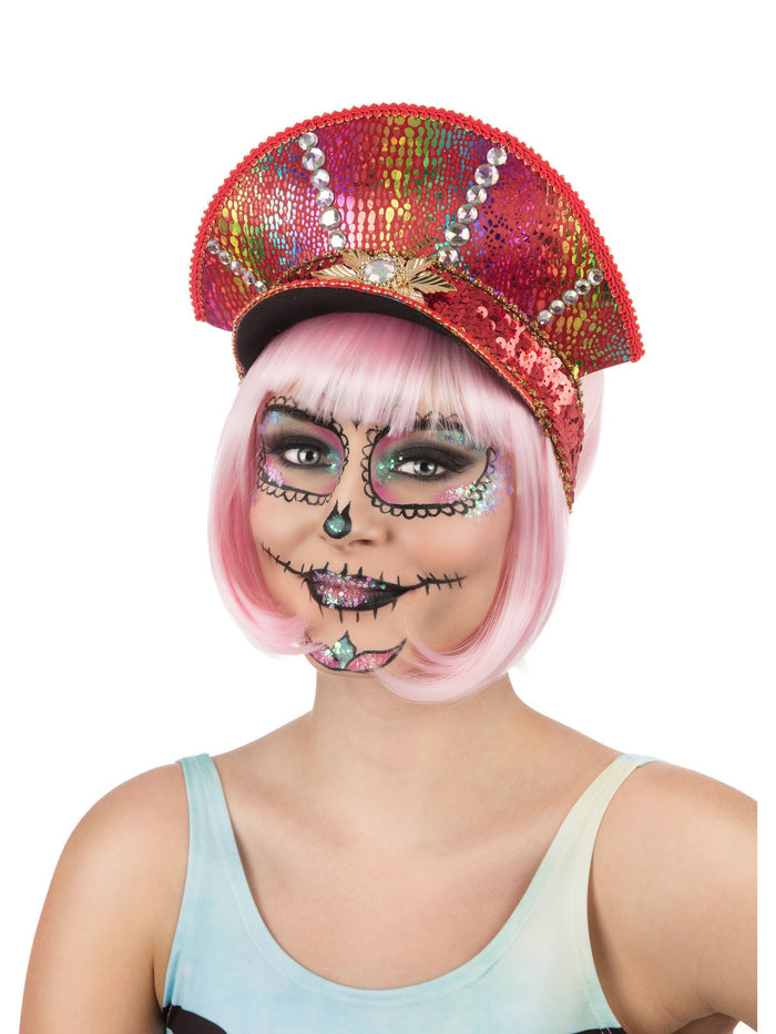 Pink Party Festival Military Hat