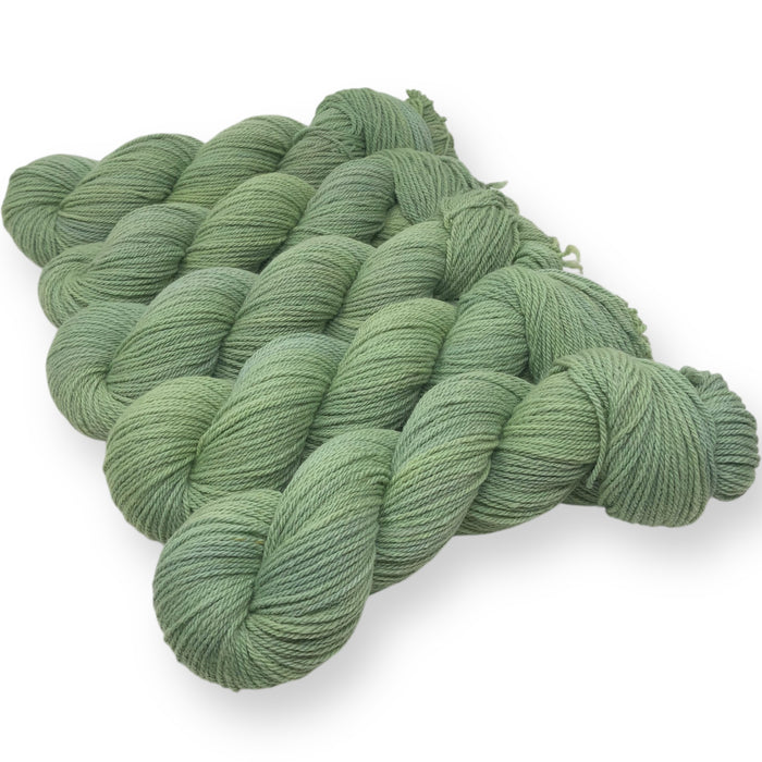 Plant Dyed Cormo DK - fresh from the garden, non-repeatable, ooak