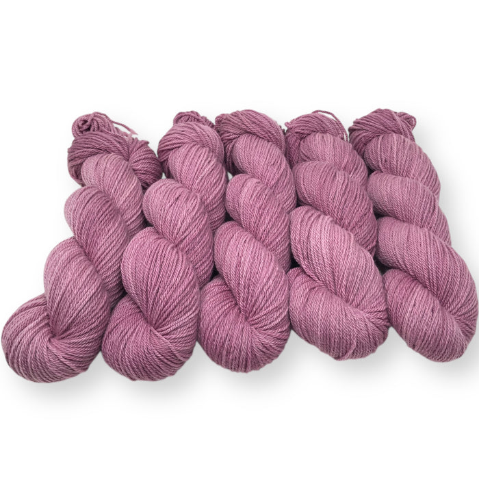 Plant Dyed Cormo DK - fresh from the garden, non-repeatable, ooak