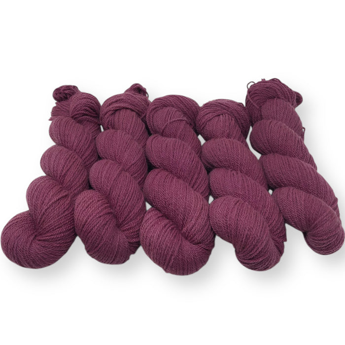 Plant Dyed Cormo DK - fresh from the garden, non-repeatable, ooak