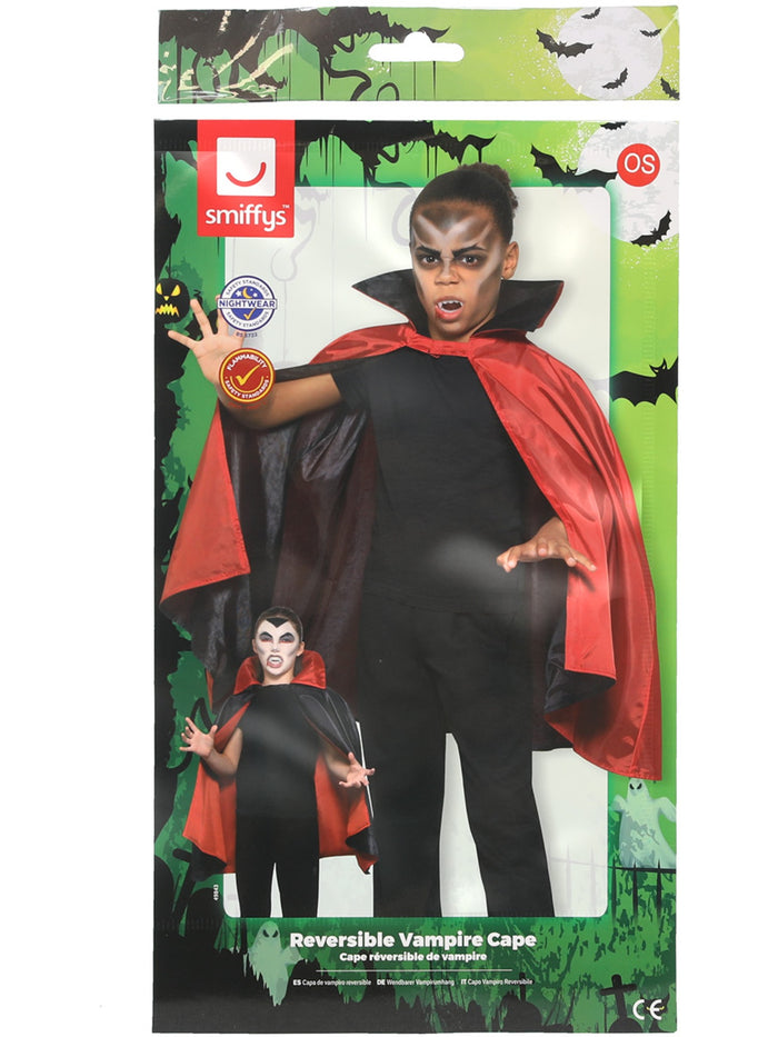 Reversible Vampire Cape, Kids