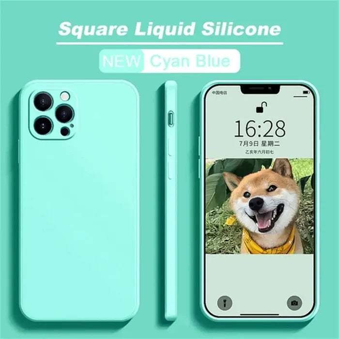 For iPhone 13 Mini / Cyan Blue