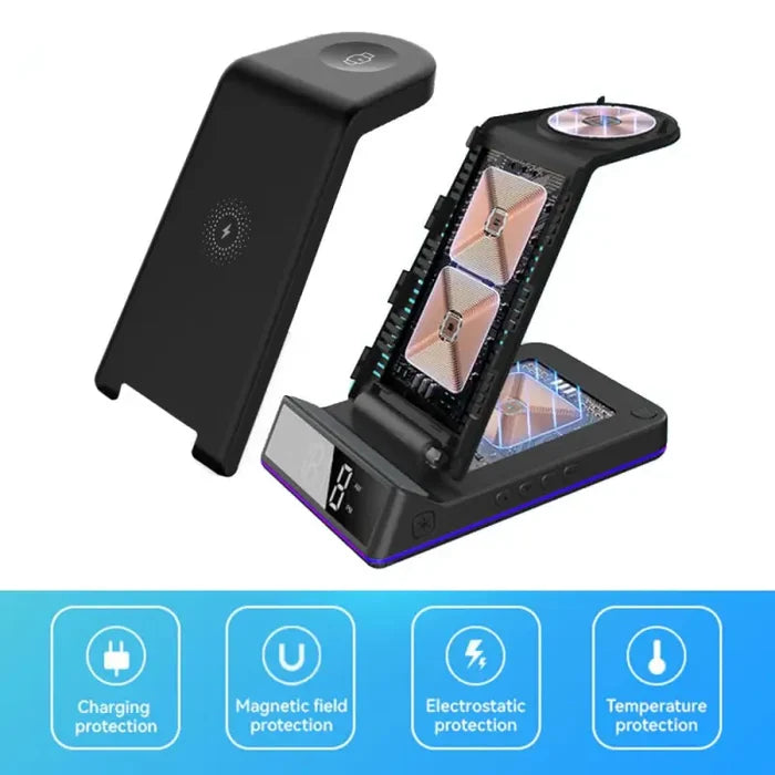 the new smart phone stand with a charging station