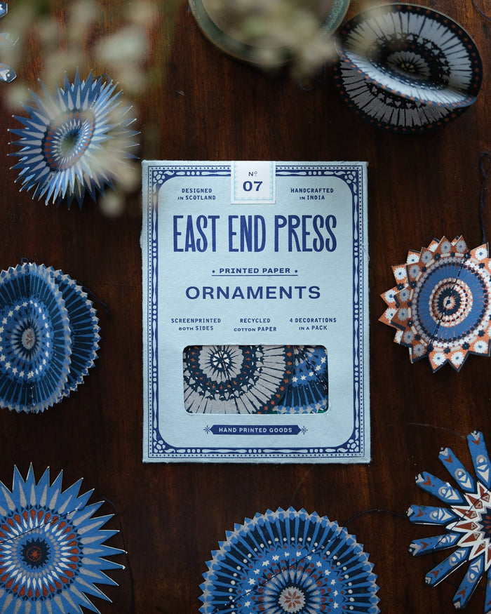 Stars Paper Ornaments | East End Press