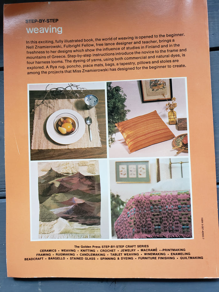 Step by Step Weaving by Nell Znamierowski