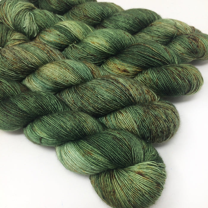 Summer Spruce and its Uses - wholesale- 70/30 merino silk single ply