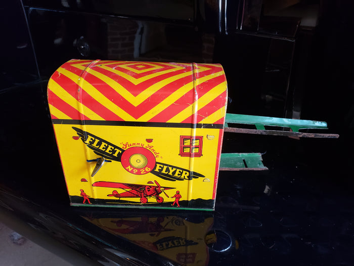 Sunny Andy No. 26 Fleet Flyer wind up tin toy