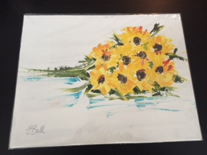 Sunshine Bunch painting Emma Bell - Christenberry Collection