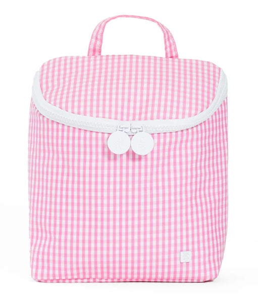Take Away Lunch Bag- Gingham Pink-PRE ORDER