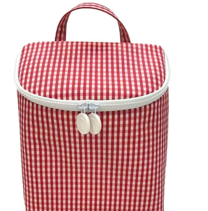 Take Away Lunch Bag- Gingham Red- PRE ORDER