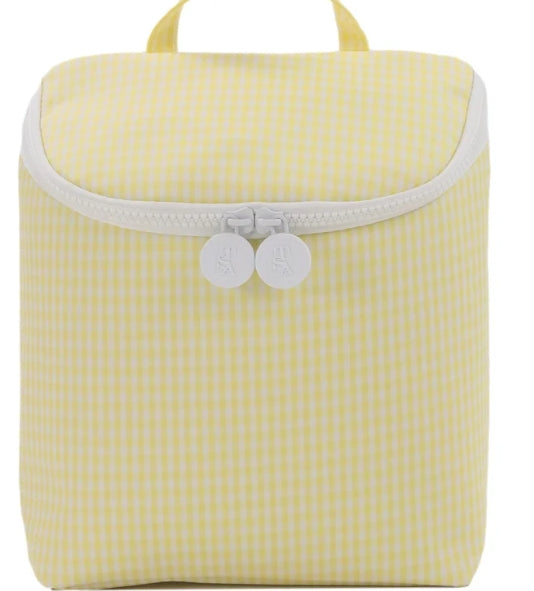 Take Away Lunch Bag-Gingham Buttercup- PRE ORDER