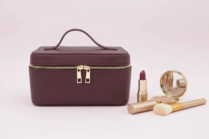 The Genuine Leather Vanity Case