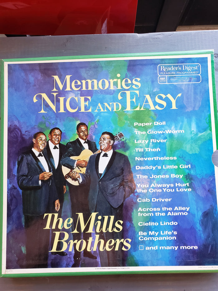 The Mills Brothers box set Memories Nice and Easy