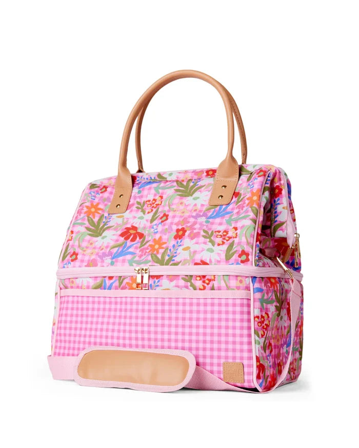 The Somewhere Co Cooler Bag - Flowerburst