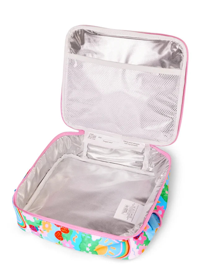 The Somewhere Co Mini Lunch Case - Rainbow Garden