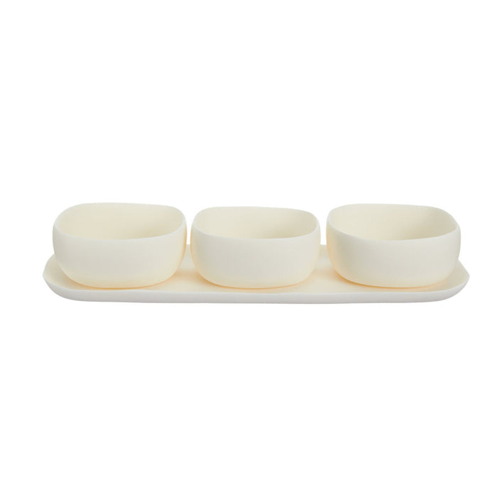 Tina Frey Trio of Bowls on Dish