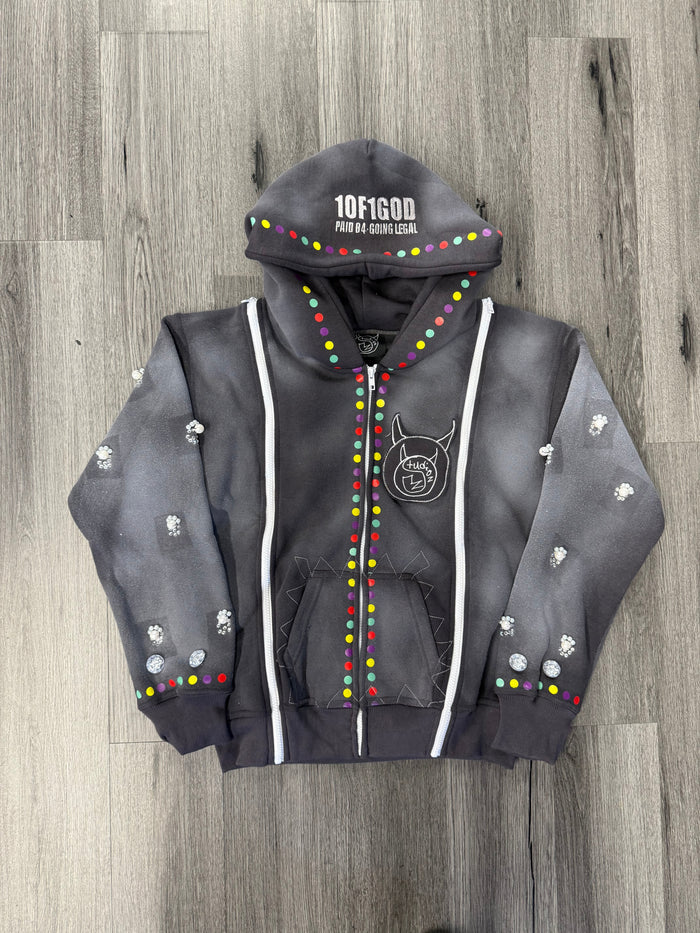 Tudion Zip Up "Grey"
