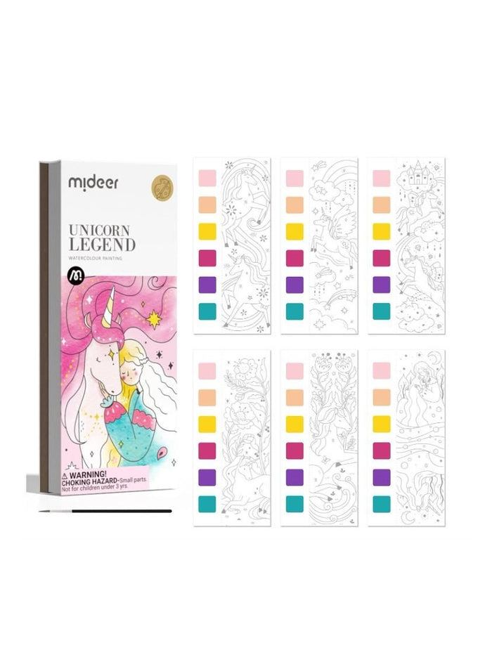 Watercolour Painting Set  - Unicorn