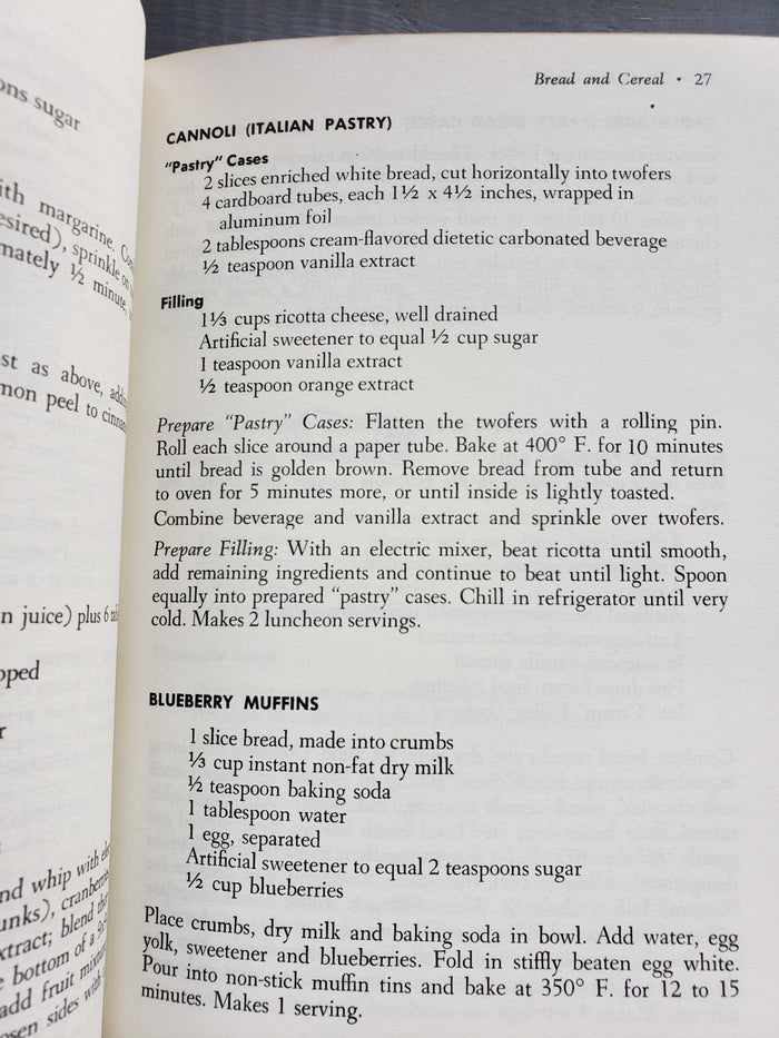 Weight Watchers Program Cookbook (1975)