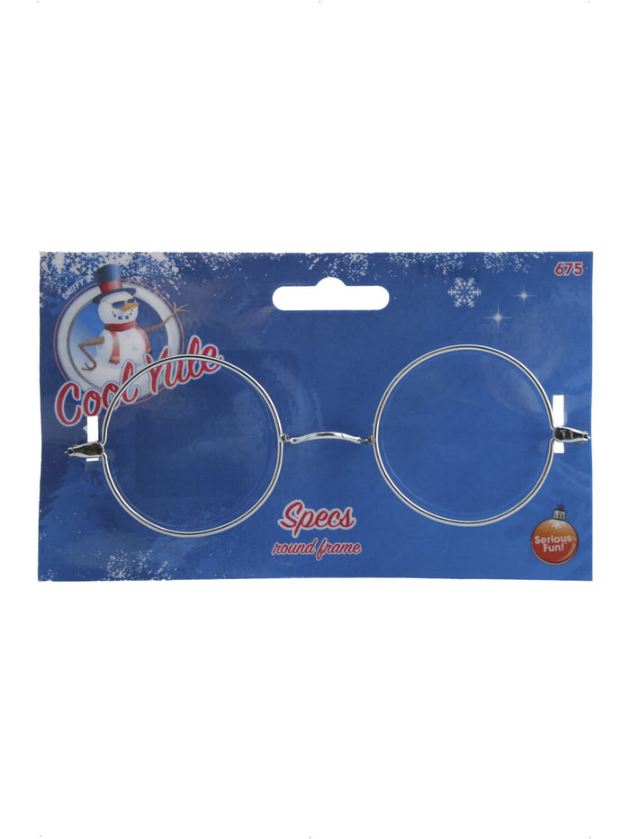 Wire Framed Santa Specs