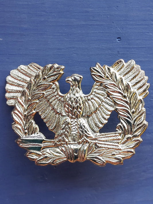 WWII US ARMY Warrant Officer Hat Insignia (1  prong)