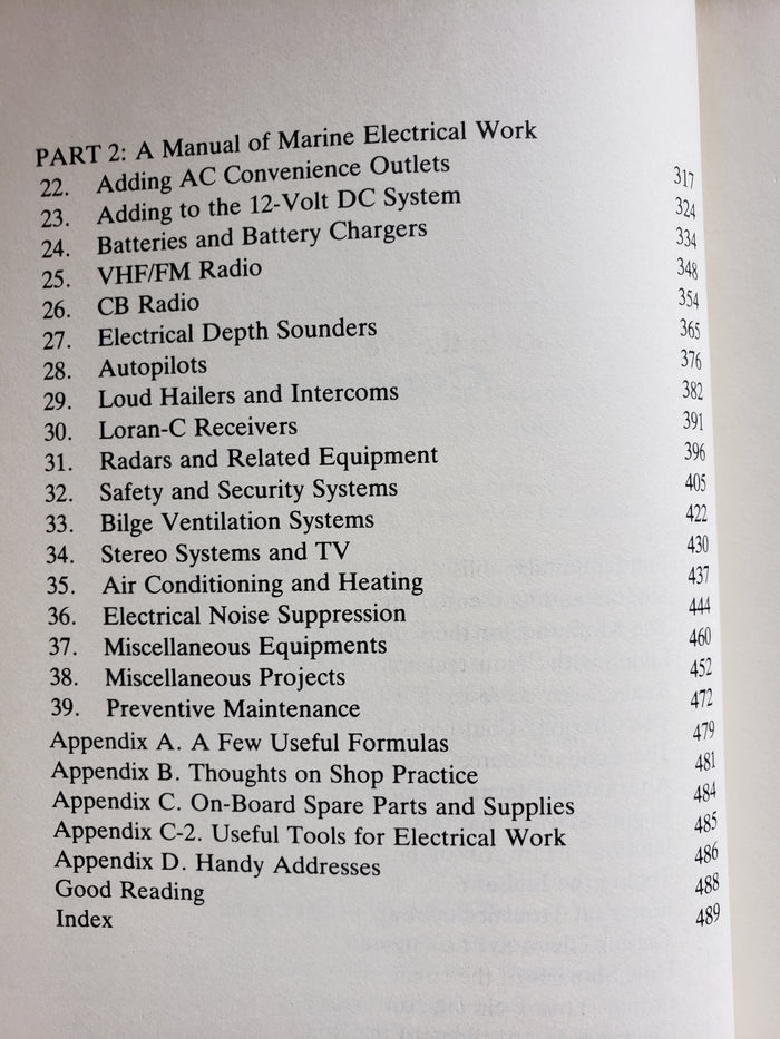 Your Boat's Electrical System 1981-1982